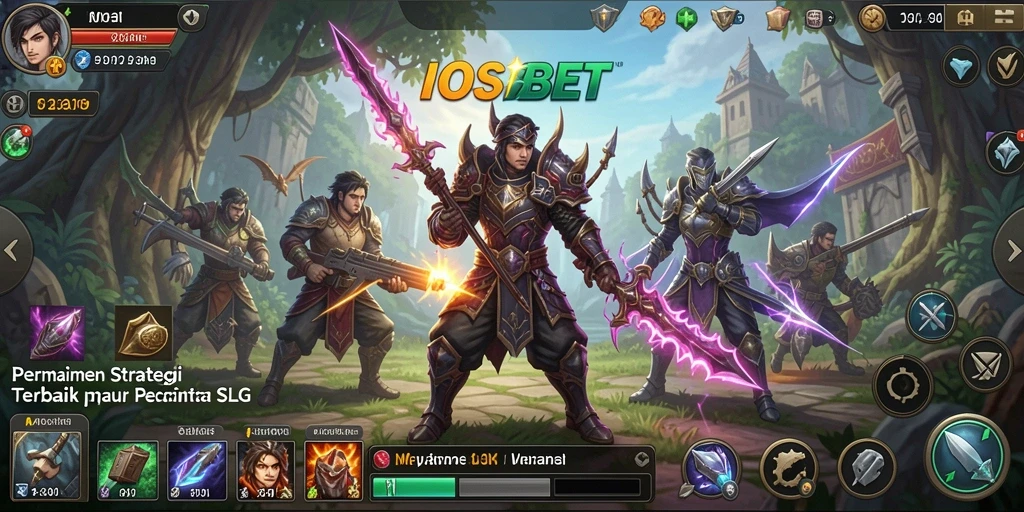Tangkapan layar menunjukkan aksi pertempuran seru dalam <strong>IOSBET</strong> yang menampilkan strategi SLG mendalam.