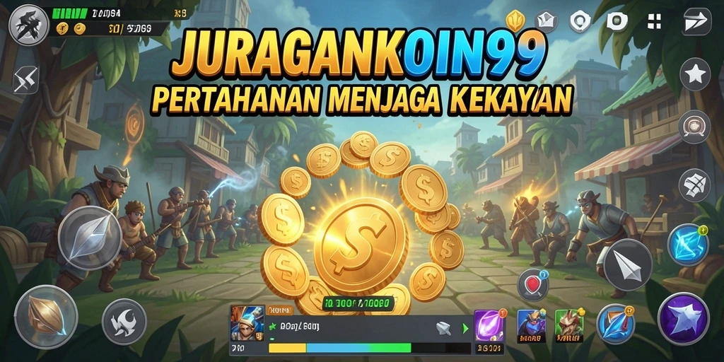 Screenshot gameplay menampilkan aksi seru dalam game Tower Defense.
