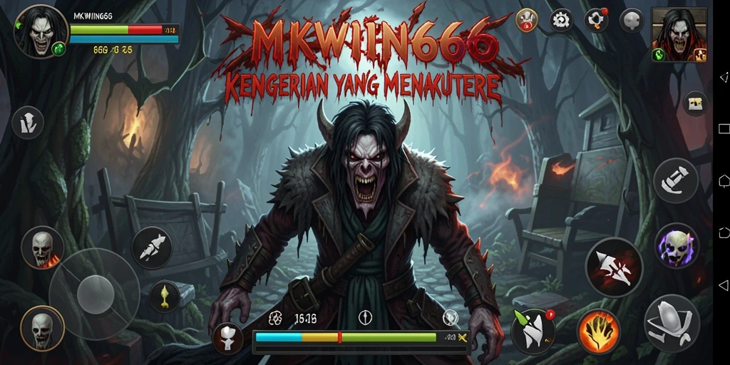 Gameplay MKWIN666 yang mengerikan dan mendebarkan.
