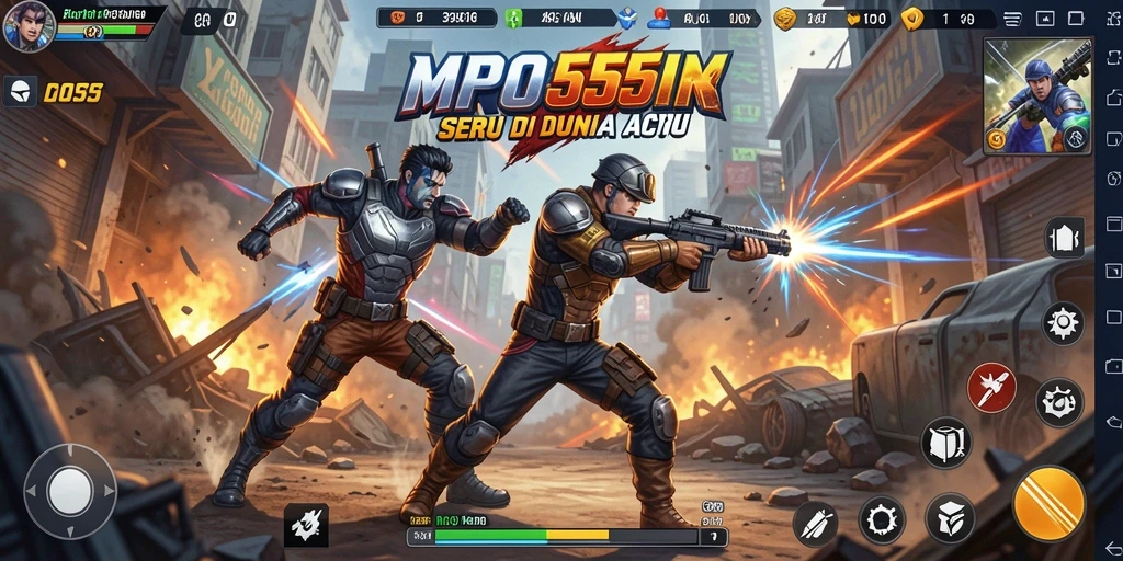 Tampilan gameplay MPO555 penuh aksi dan ketegangan.