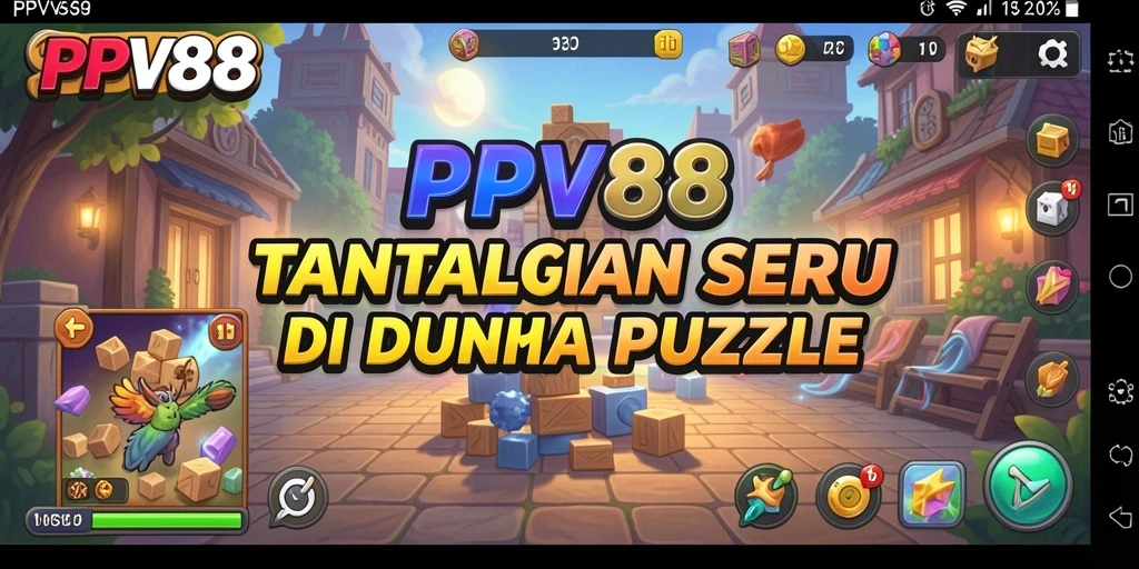 Tampilan gameplay seru di PPV88 dengan teka-teki menantang.