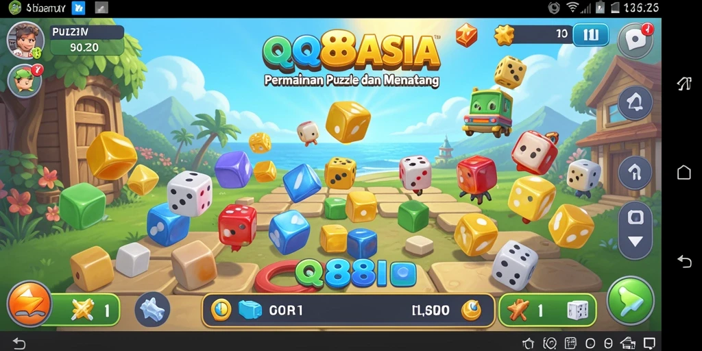 Tampilan gameplay QQ88ASIA yang menantang dan menyenangkan.